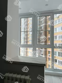 Дизайн-проект отделки лоджии под ключ с объединением кухни и панорамным остеклением